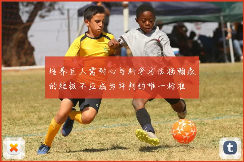 培养巨人需耐心与科学方法杨瀚森的短板不应成为评判的唯一标准